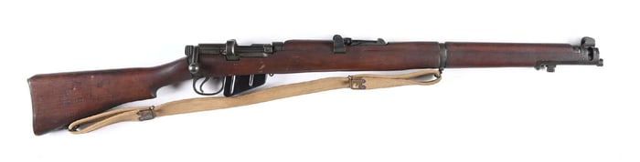 (C) LITHGOW SMLE III* BOLT ACTION RIFLE.