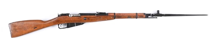 (C) POLISH FACTORY 11 RADOM M44 BOLT ACTION RIFLE.