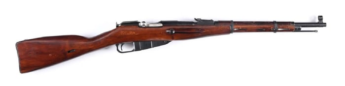 (C) RUSSIAN M38 BOLT ACTION CARBINE.
