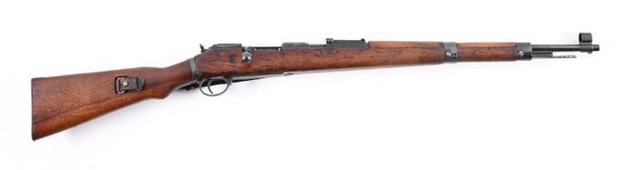 (C) SCARCE HUNGARIAN FEG 43M BOLT ACTION RIFLE.