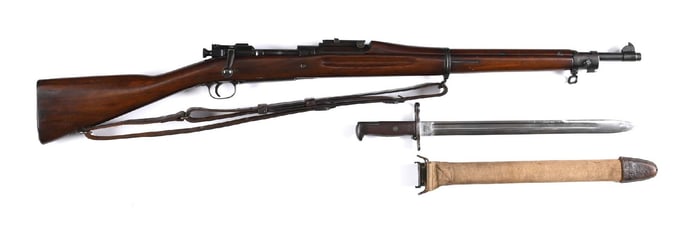 (C) U.S. SPRINGFIELD MODEL 1903 MARK I BOLT ACTION RIFLE.