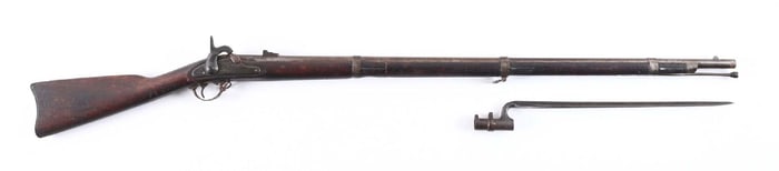 (A) SCARCE PROVIDENCE TOOL CO. MODEL 1861 CONTRACT PERCUSSION MUSKET.