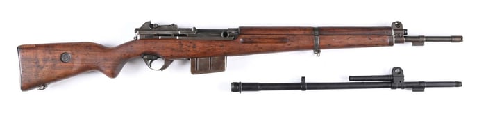 (C) EGYPTIAN CONTRACT FN-49 SEMI-AUTOMATIC RIFLE.