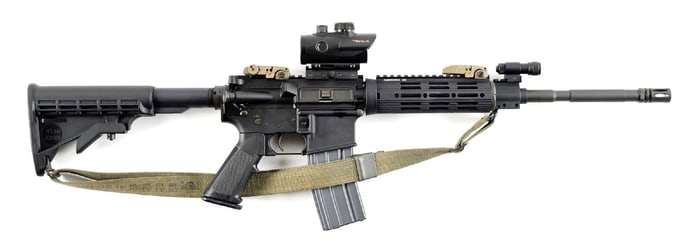 (M) STAG MODEL STAG-15 SEMI AUTOMATIC RIFLE.