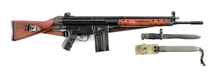 (M) HESSE MODEL H91 HK91 CLONE SEMI AUTOMATIC RIFLE.