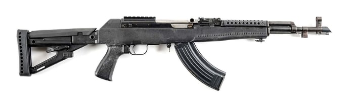 (M) NORINCO SKS SPORTER SEMI AUTOMATIC RIFLE.
