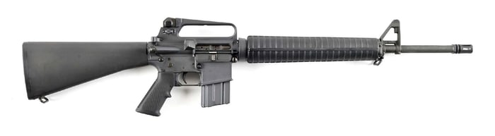 (M) PRE BAN COLT MATCH HBAR AR15 SEMI AUTOMATIC RIFLE.