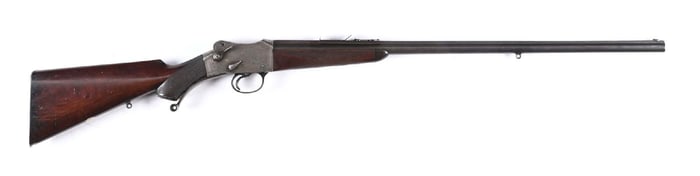 (A) HOLLIS & SONS MARTINI ACTION DANGEROUS GAME RIFLE.