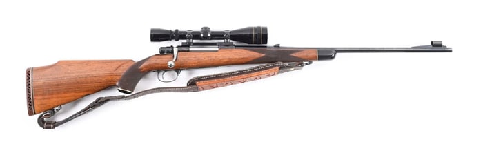 (C) HUSQVARNA VAPENFABRIKS MODEL 3000 CROWN GRADE BOLT ACTION RIFLE IN .30-06 WITH LEUPOLD SCOPE.
