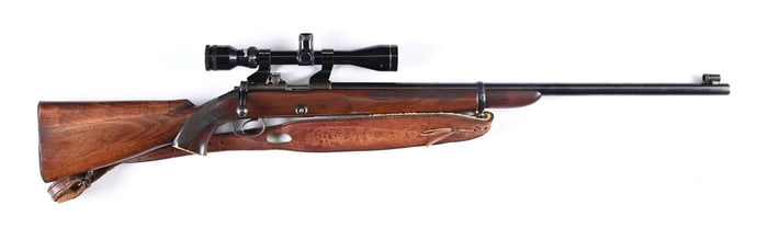 (C) CUSTOM WINCHESTER MODEL 52 .22 LR BOLT ACTION TARGET RIFLE.
