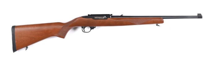 (M) DELUXE RUGER 10/22 SEMI AUTOMATIC RIFLE.