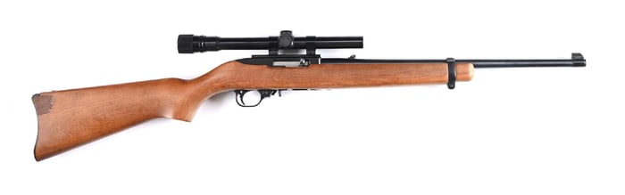 (M) RUGER 10/22 SEMI AUTOMATIC RIFLE.