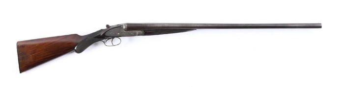 (A) W.C. SCOTT & SON "THE MONTE CARLO B" ENGRAVED SIDE BY SIDE SHOTGUN.