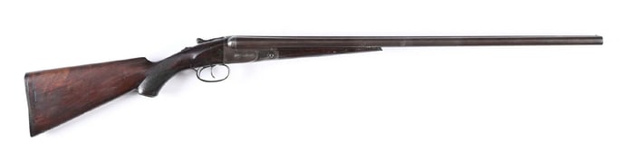 (C) PARKER BROS. VH GRADE SIDE BY SIDE 16 GAUGE SHOTGUN.