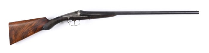 (C) ENGRAVED DARNE 12 BORE SIDE BY SIDE SHOTGUN.