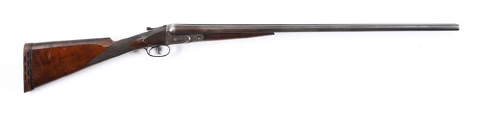 (C) PARKER BROS. VH GRADE SIDE BY SIDE 12 GAUGE SHOTGUN.