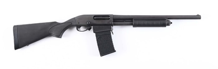 (M) REMINGTON 870 DM SLIDE ACTION MAG FED SHOTGUN.