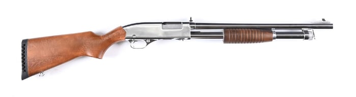(M) WINCHESTER MODEL 1200 STAINLESS MARINE GRADE SLIDE ACTION SHOTGUN.