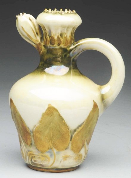 Amphora Ceramic High-Fired Handled Vase.: 6" T. RStK mark. (Mint).