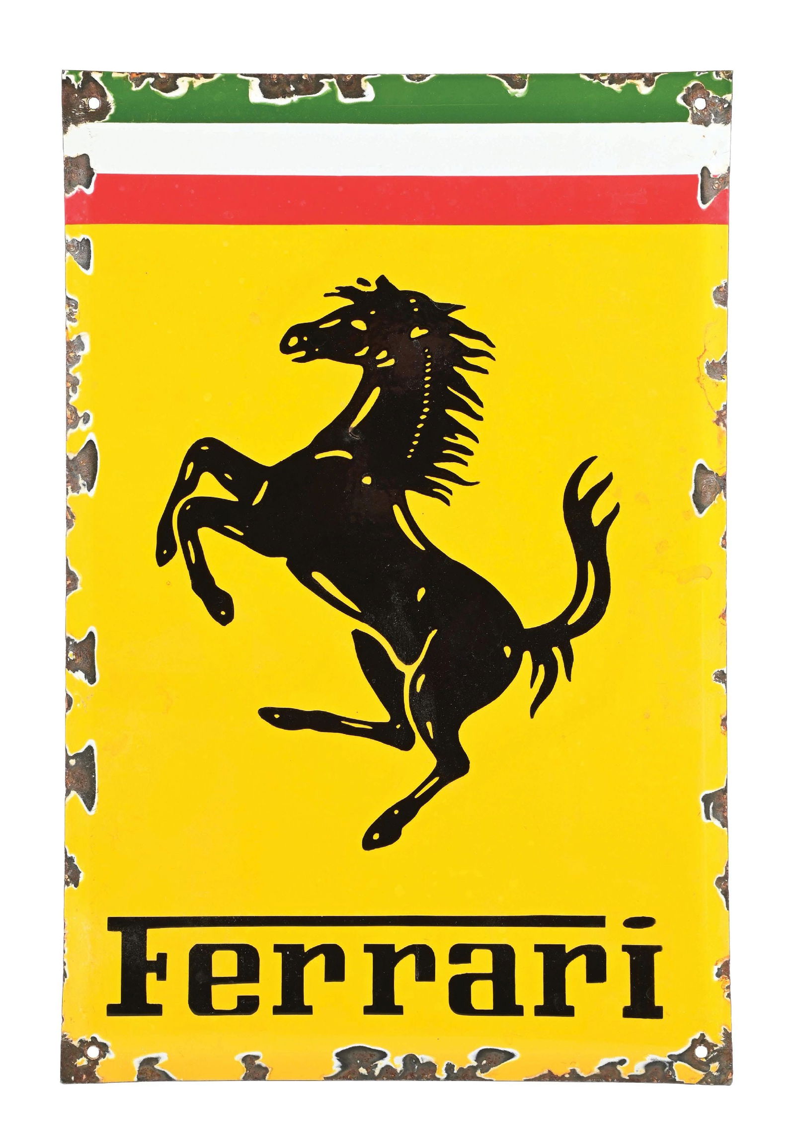 FERRARI SPORTS CAR SIGN (1 of 2)