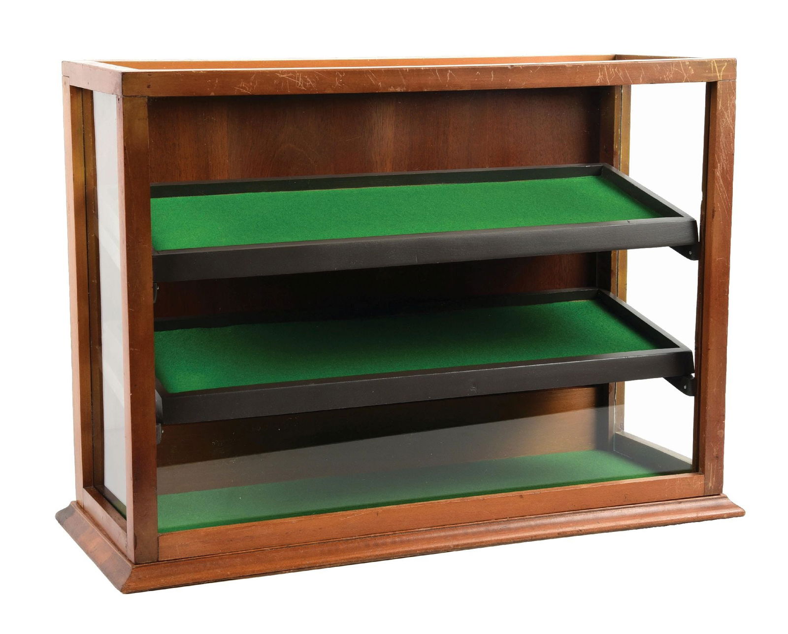 3-TIER WOODEN COUNTRY STORE DISPLAY CASE (1 of 5)