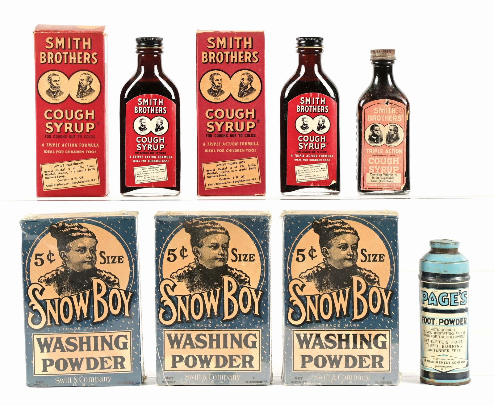 COLLECTION OF 7: GENERAL STORE ITEMS (1 of 2)