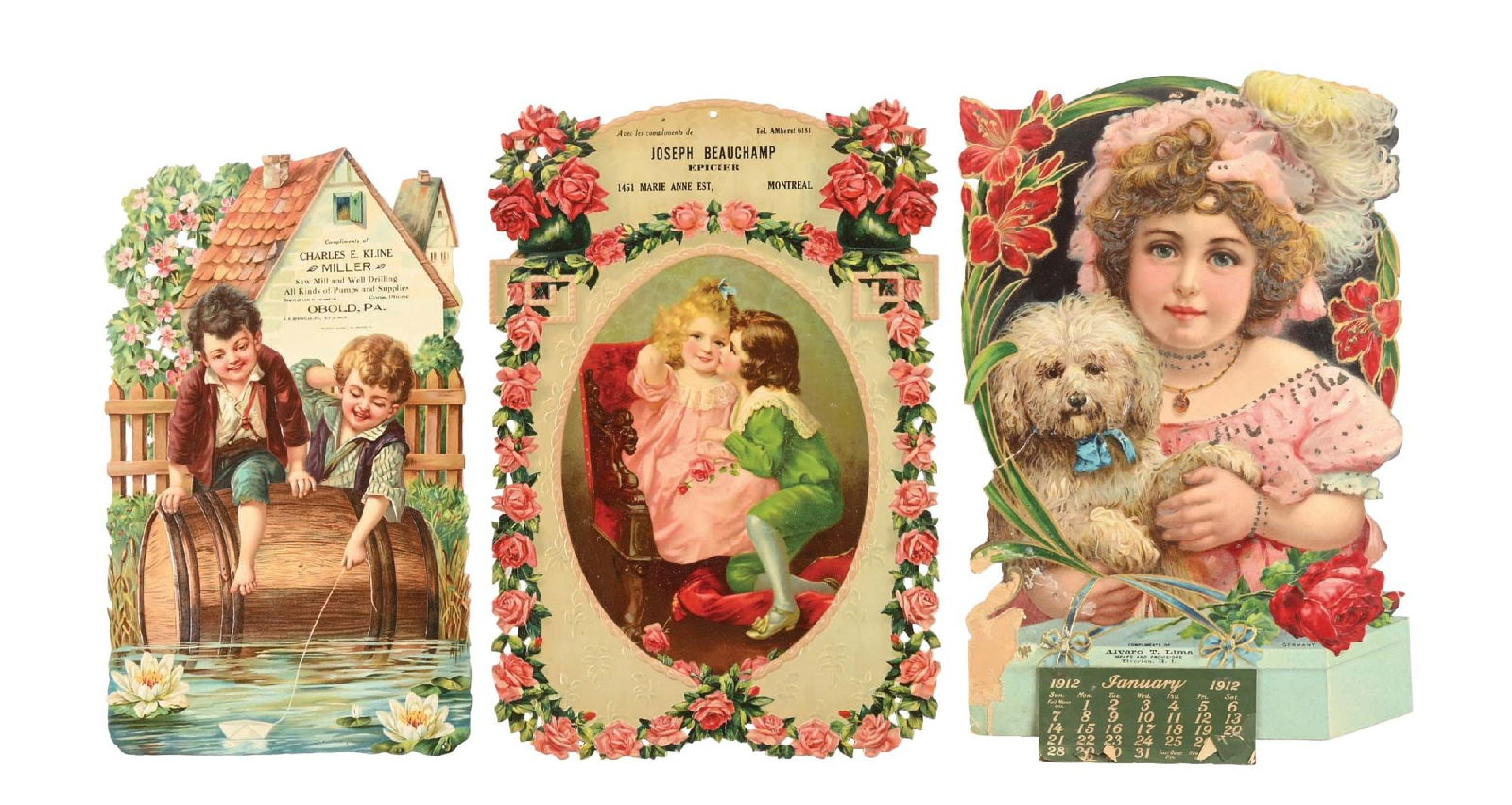 COLLECTION OF 3: GENERAL STORE DIE-CUT SIGNS (1 of 4)