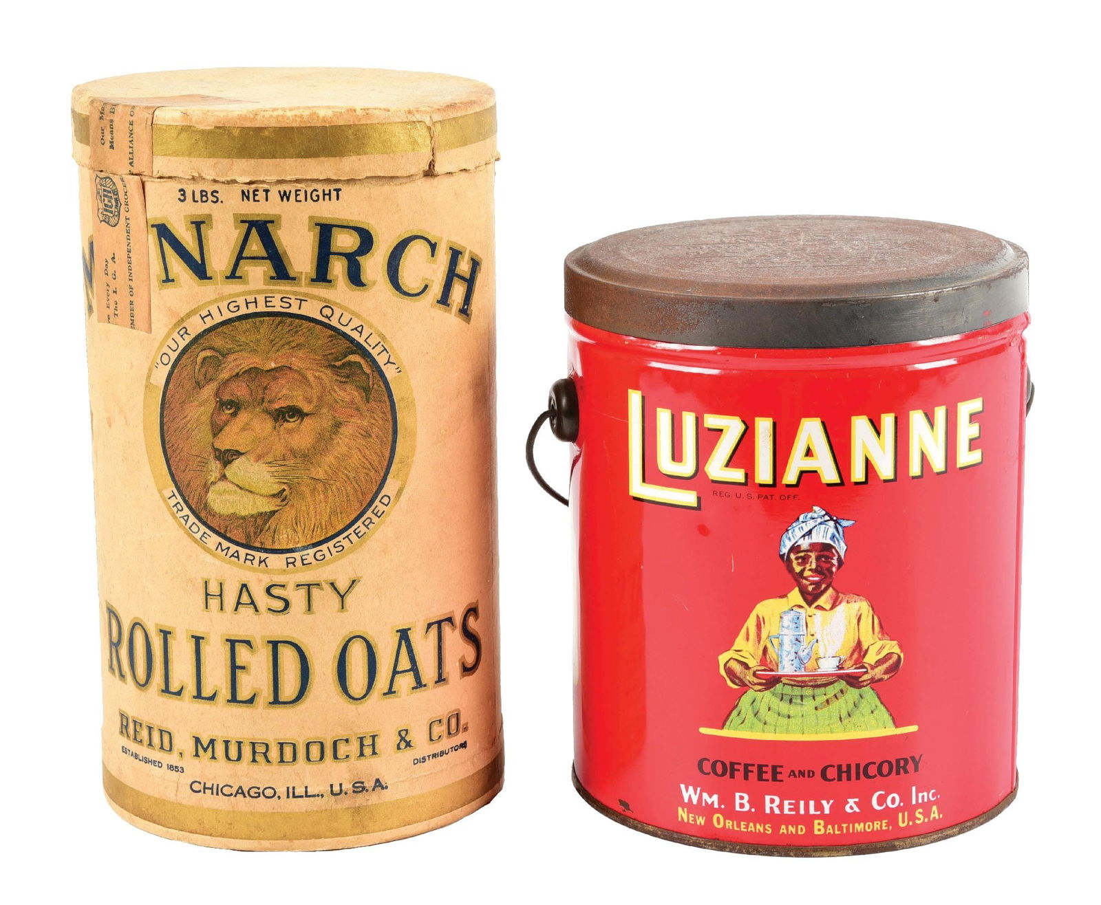 PAIR OF EARLY COUNTRY STORE ITEMS (1 of 4)