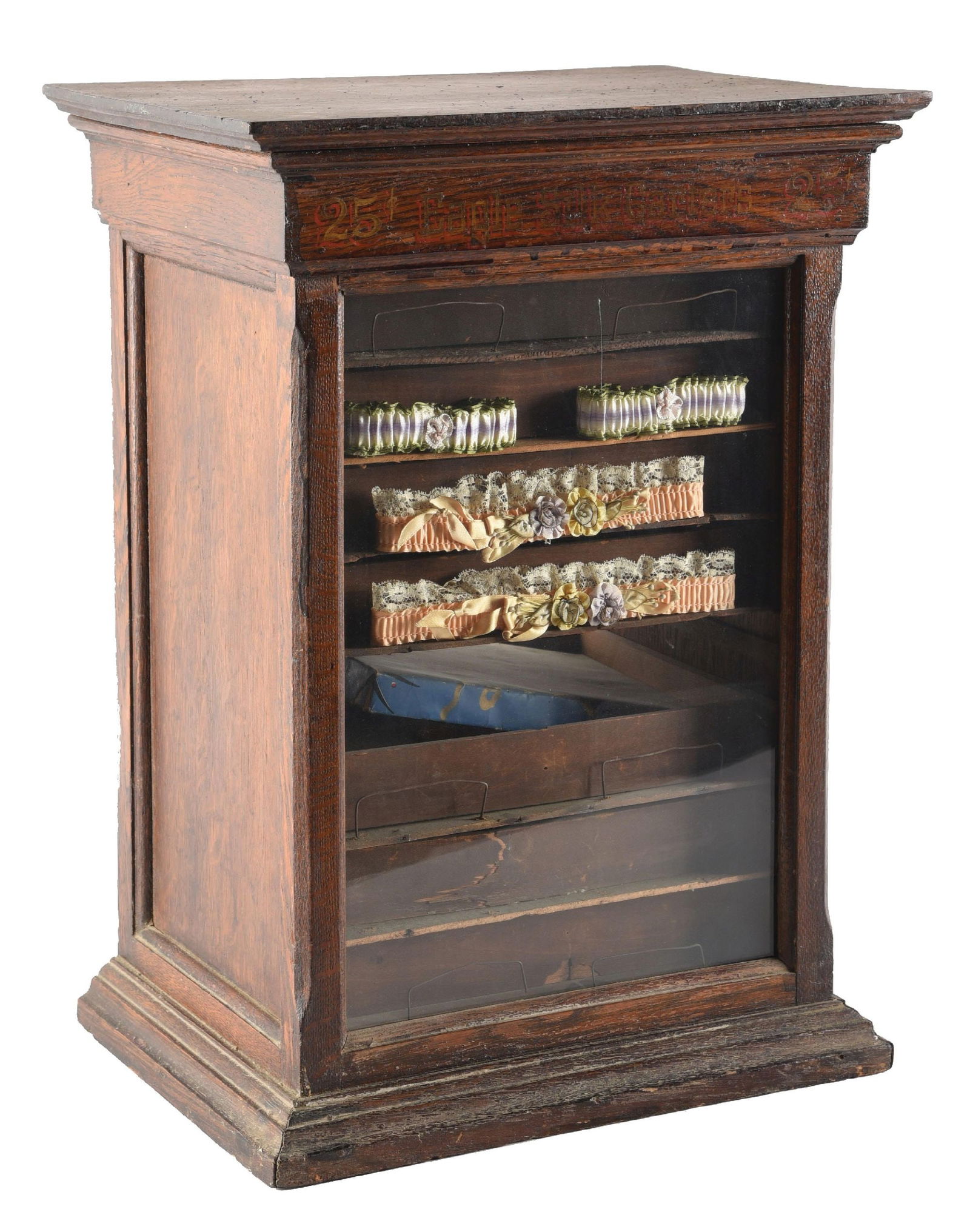 EAGLE SILK GARTER COUNTRY STORE DISPLAY CASE (1 of 6)