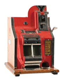 5¢ MILLS NOVELTY CO. "CHEVRON" QT TRADE STIMULATOR