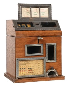 MULTI-COIN O.A. WILLIAMS MFG. JUNIOR BELL TRADE STIMULATOR