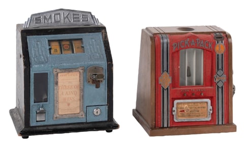 PAIR OF ART DECO STYLE TRADE STIMULATORS