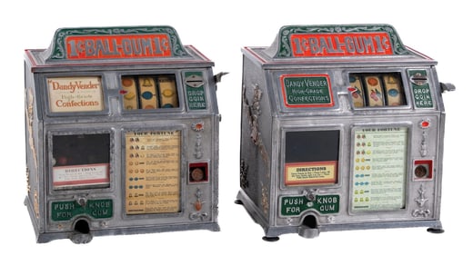 PAIR OF GROETCHEN ALUMINUM DANDY VENDOR TRADE STIMULATORS