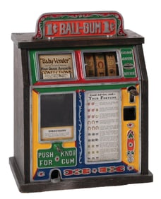 1¢ BURNHAM & MILLS "BABY" VENDOR TRADE STIMULATOR