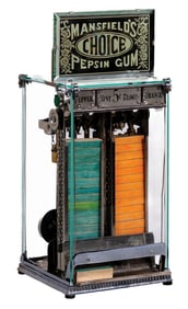5¢ MANSFIELD AUTOMATIC CLERK VENDING MACHINE