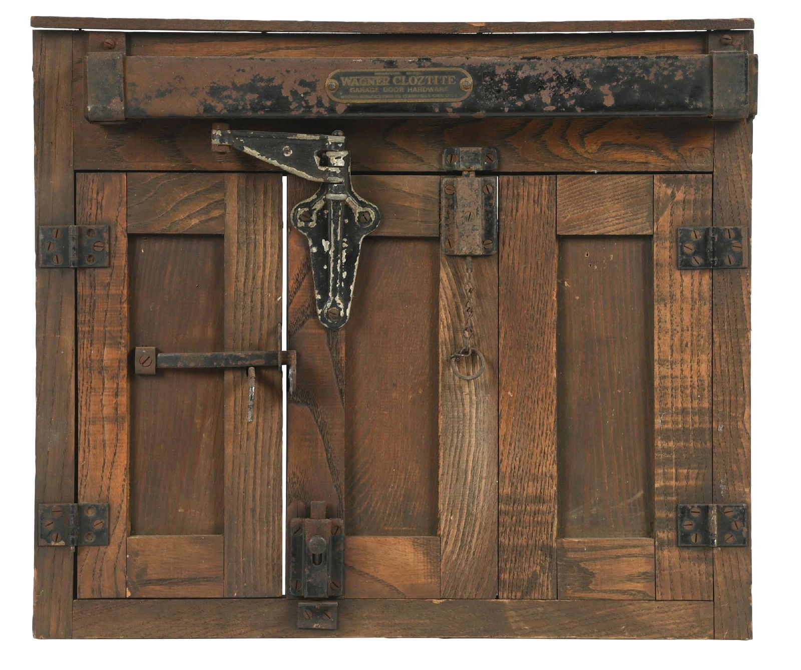 WAGNER CLOZTITE GARAGE DOOR HARDWARE SALESMAN SAMPLE (1 of 4)