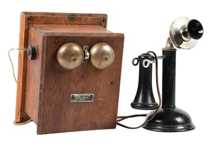 CHICAGO TELEPHONE SUPPLY CO. CANDLESTICK PHONE