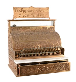 NATIONAL CASH REGISTER MODEL 9, SERIAL NUMBER 326884