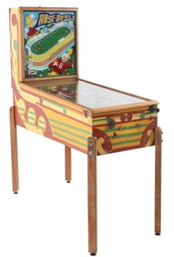 5¢ D. GOTTLIEB & CO. ROSE-BOWL AMUSEMENT PINBALL MACHINE.