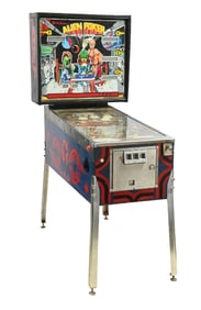 25¢ WILLIAMS ALIEN POKER PINBALL MACHINE