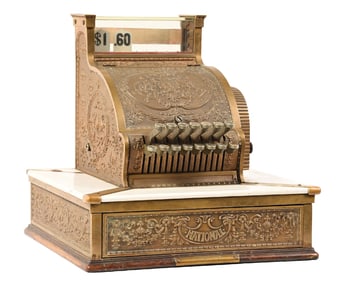NATIONAL CASH REGISTER MODEL 327, SERIAL NO. 1552639