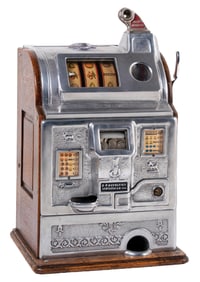 5¢ O.D. JENNINGS NOVELTY SLOT MACHINE