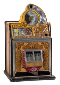 25¢ WATLING COIN FRONT ROL-A-TOP SLOT MACHINE