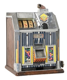 5¢ O.D. JENNINGS DUCHESS STAR BRAND SLOT MACHINE