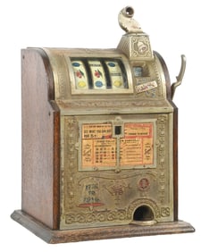 5¢ MILLS NOVELTY CO. OPERATORS BELL 1916 SLOT MACHINE