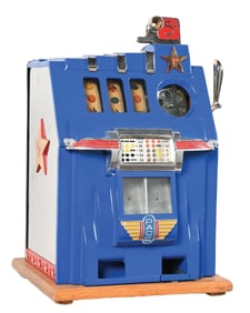 5¢ PACE MFG. CO. DELUXE BELL SLOT MACHINE