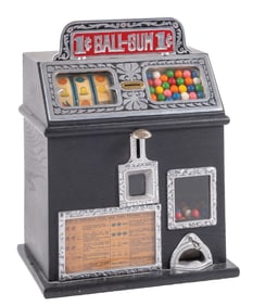 1¢ CAILLE JR. BELL GUMBALL TRADE STIMULATOR