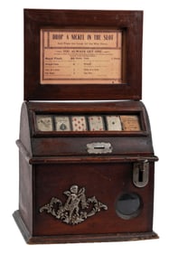 5¢ MILLS LITTLE PERFECTION POKER TRADE STIMULATOR