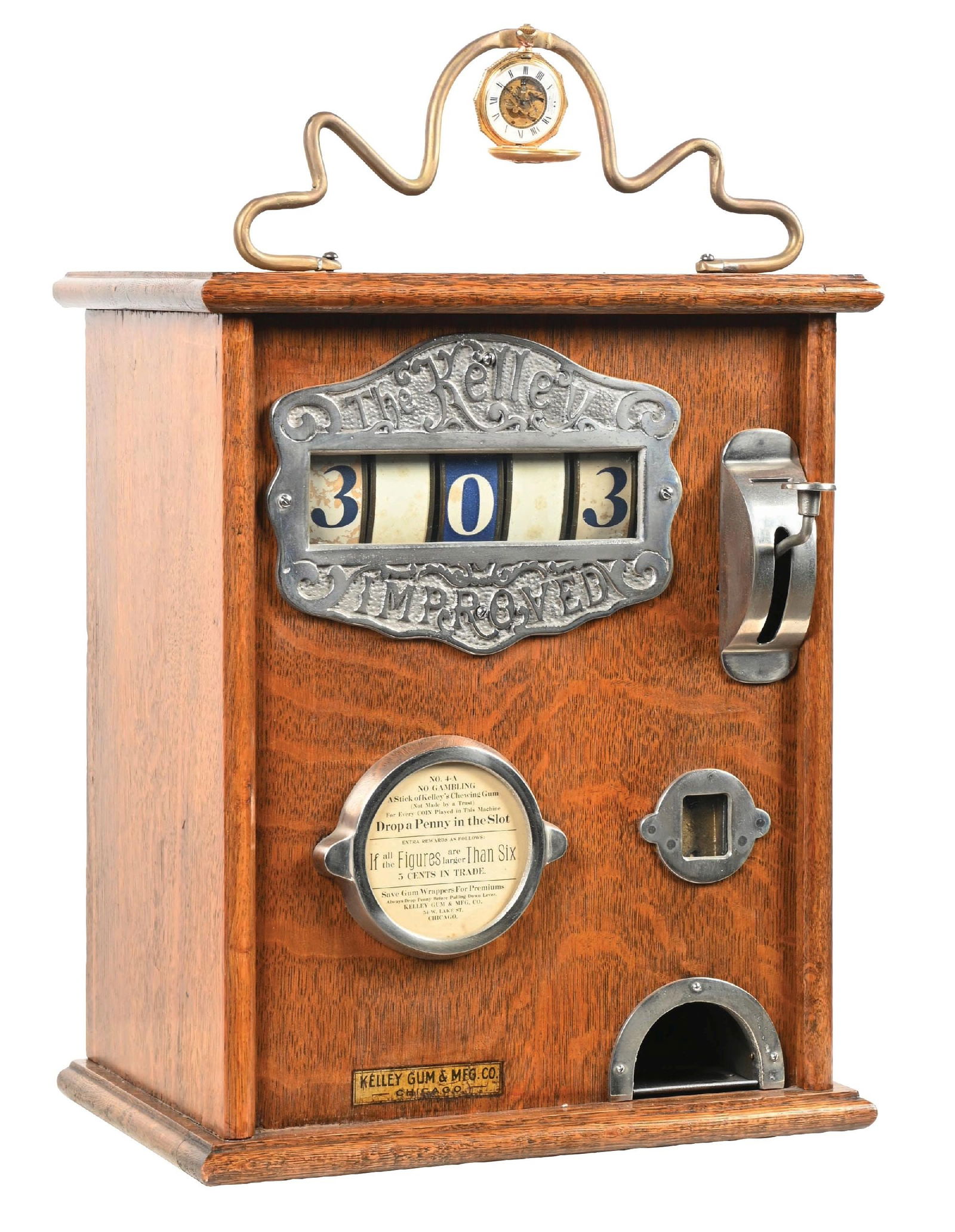 1¢ "THE KELLEY" IMPROVED TRADE SIMULATOR (1 of 7)