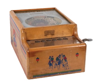 5¢ COUNTERTOP SANDY'S HORSE RACE TRADE STIMULATOR